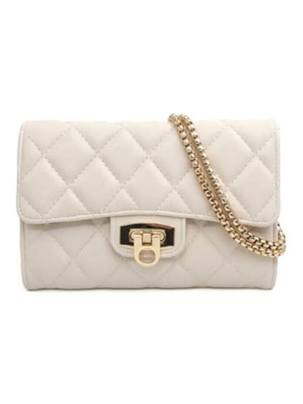 Small White Clutch Purses for Women with Quilted Designs, Women's Trendy